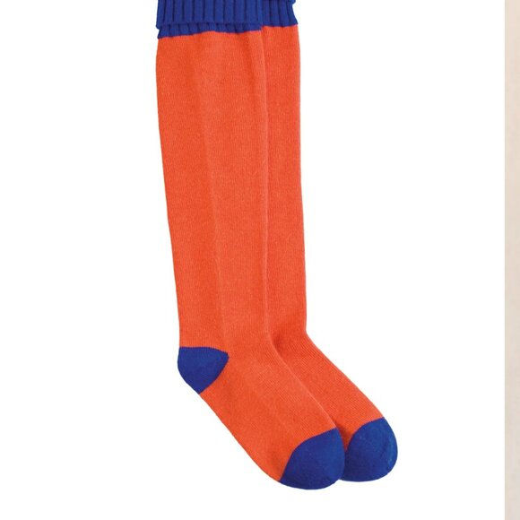 Peruvian connection Bi-Color Long Socks - Picture 5 of 8